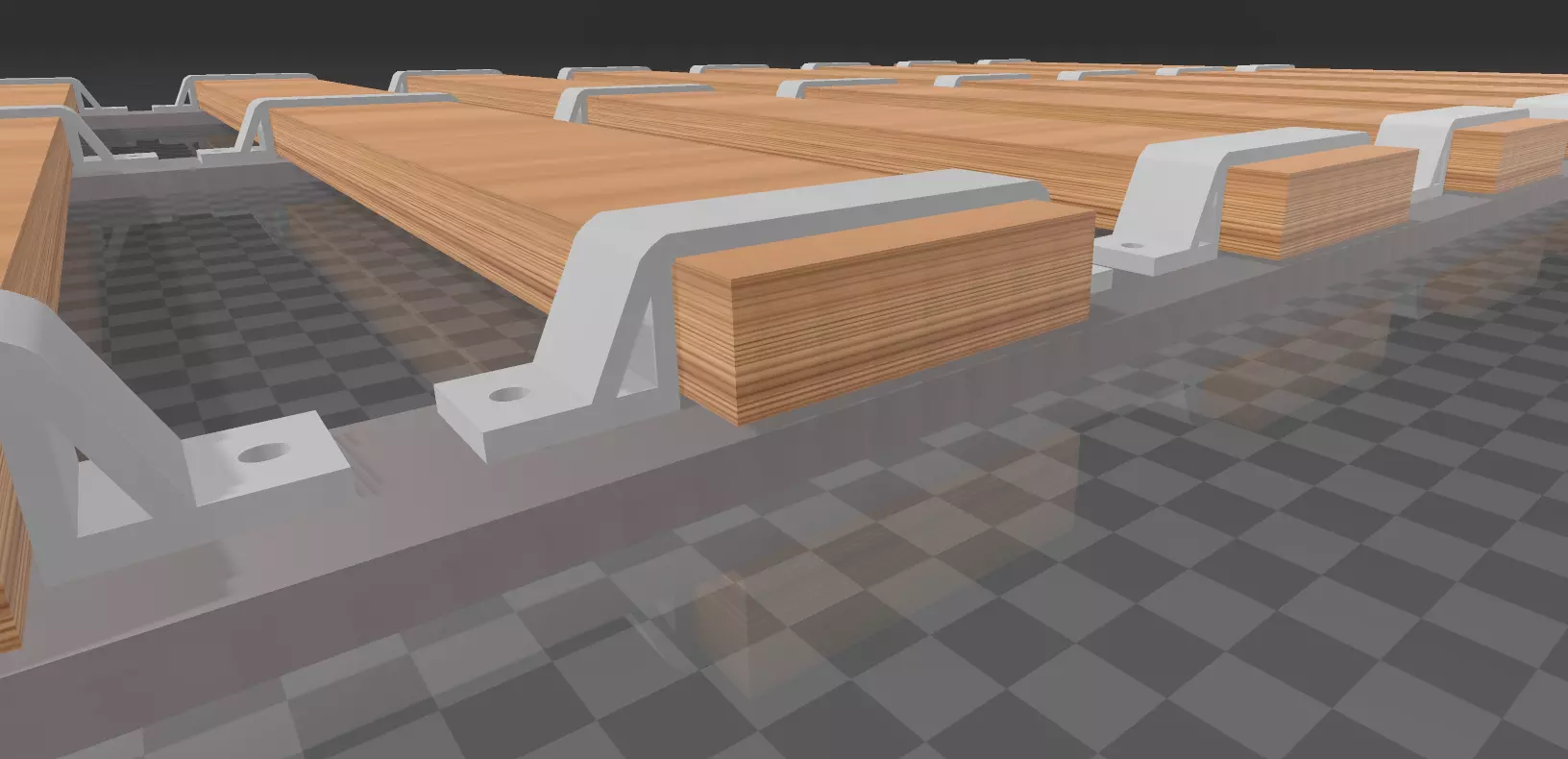 Bed Support IKEA Free 3D print model_0