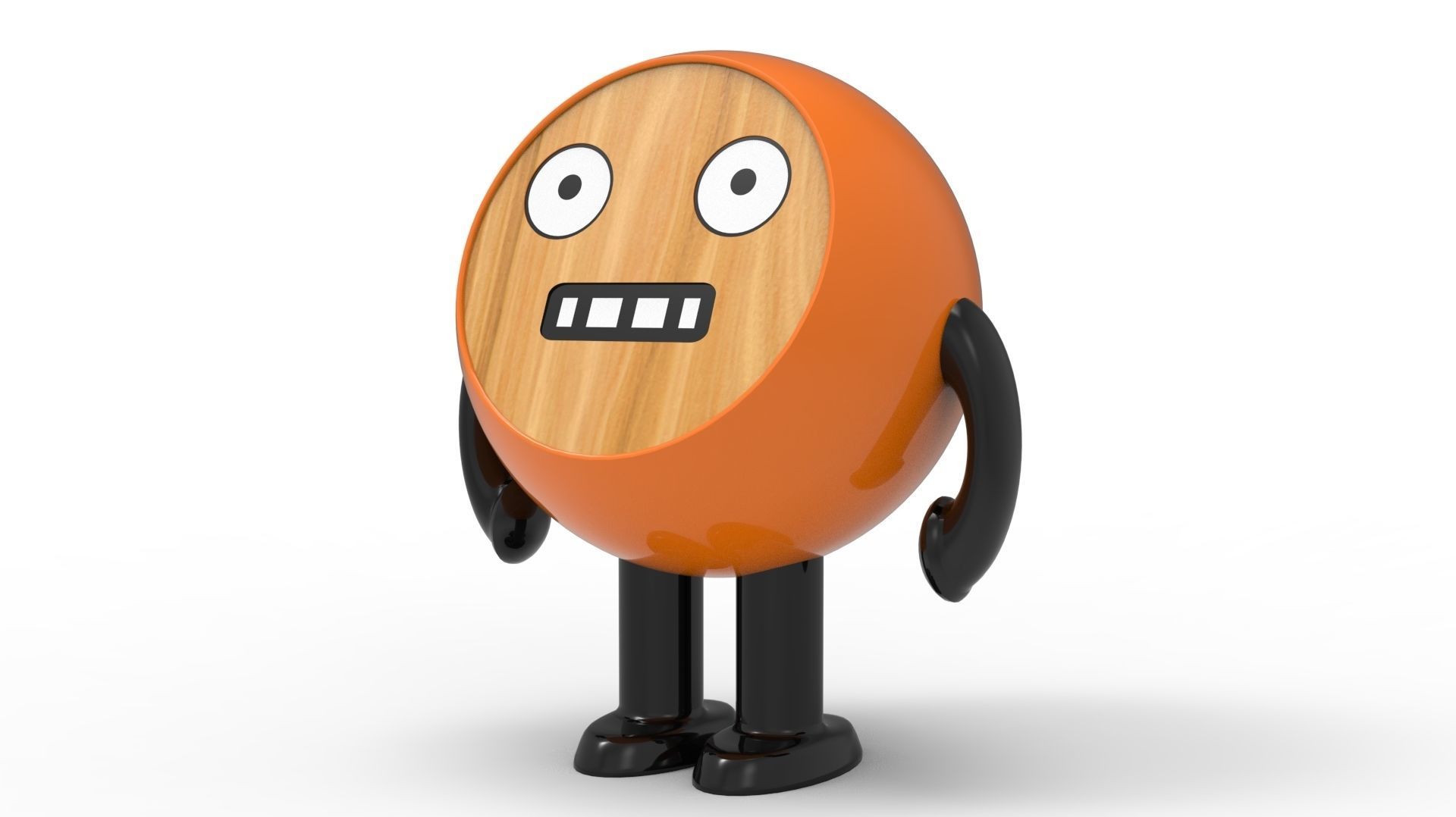 TOY ROBOT 03 Low-poly 3D model_8