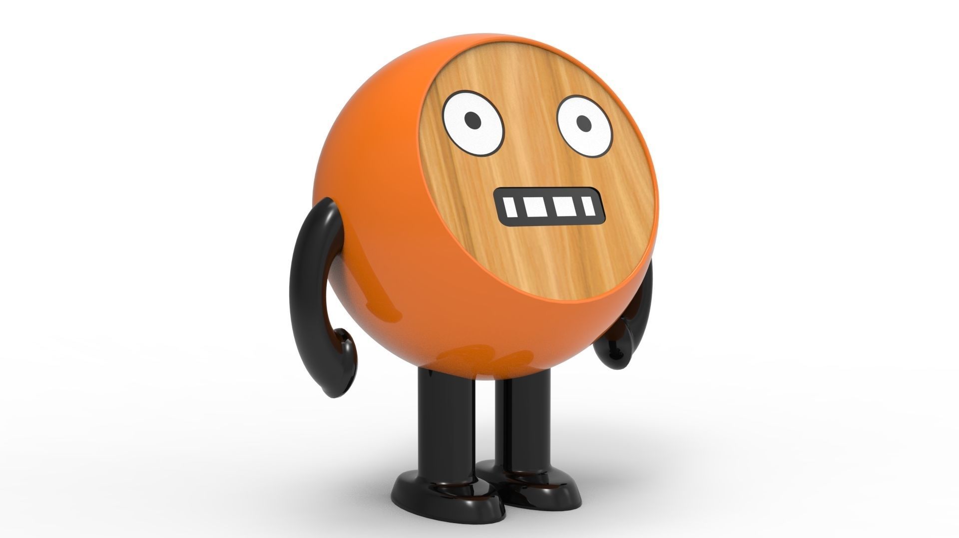 TOY ROBOT 03 Low-poly 3D model_13