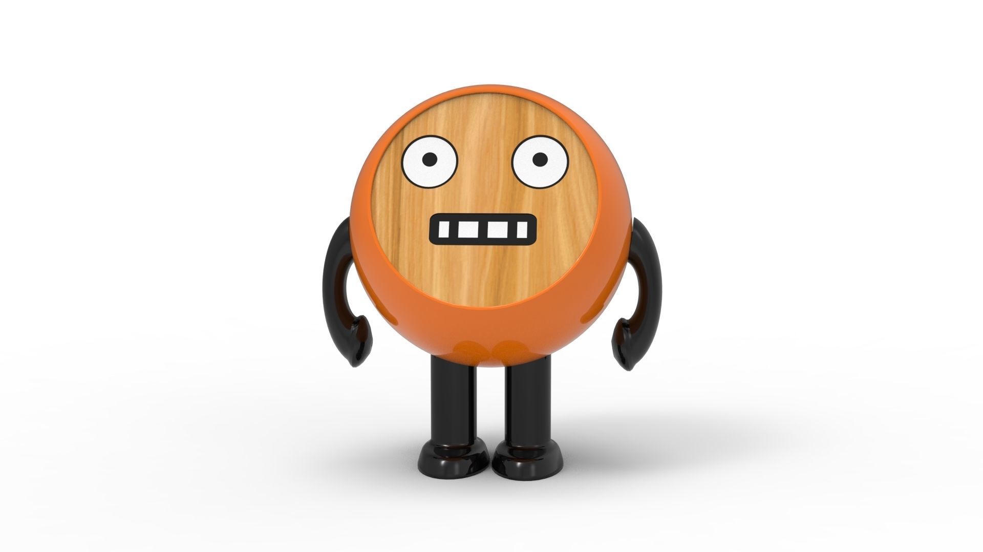 TOY ROBOT 03 Low-poly 3D model_17