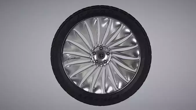 EXCLUSIVE Hofele G63 Mercedes Benz wheel 3D print file