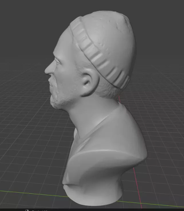 Marvin Gaye 3D print model_7