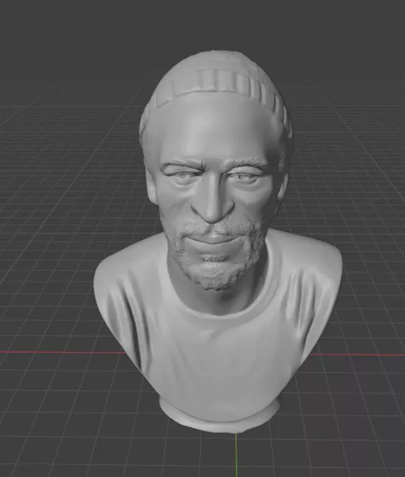 Marvin Gaye 3D print model_12