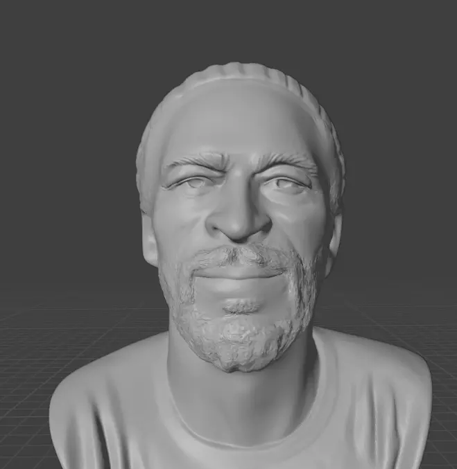 Marvin Gaye 3D print model_19