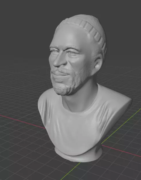 Marvin Gaye 3D print model_5