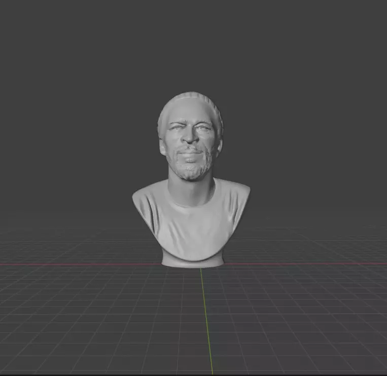 Marvin Gaye 3D print model_0