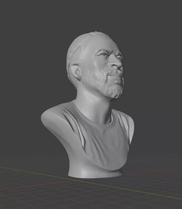 Marvin Gaye 3D print model_14