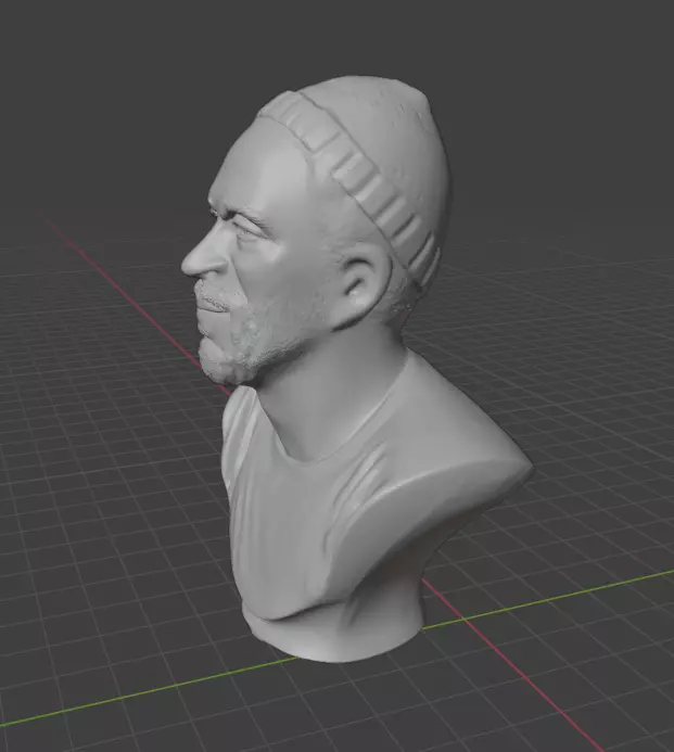 Marvin Gaye 3D print model_11