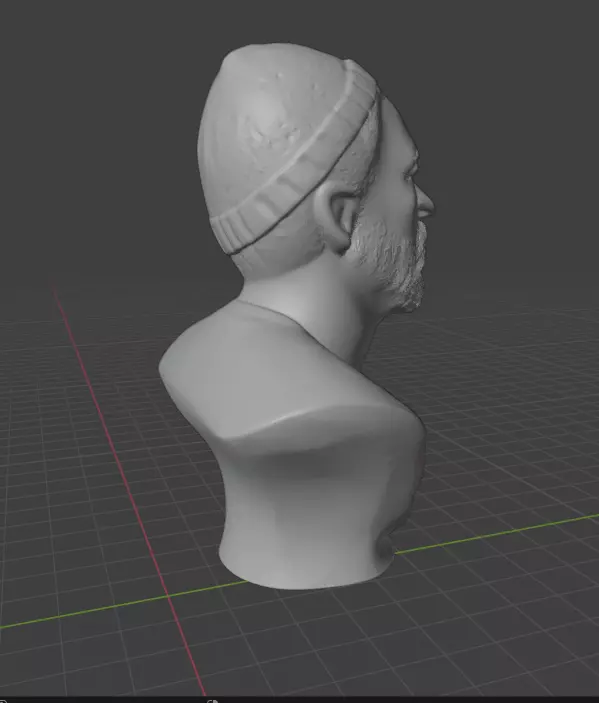 Marvin Gaye 3D print model_8