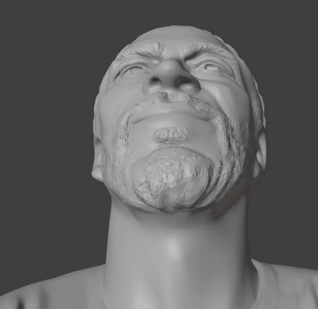Marvin Gaye 3D print model_20