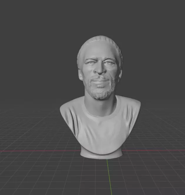 Marvin Gaye 3D print model_10