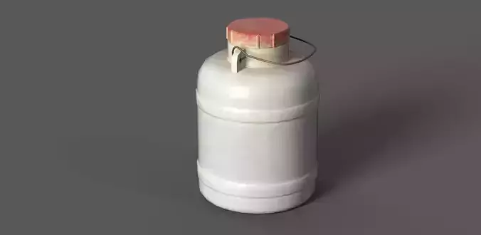 Lowpoly Gallon water bottle
