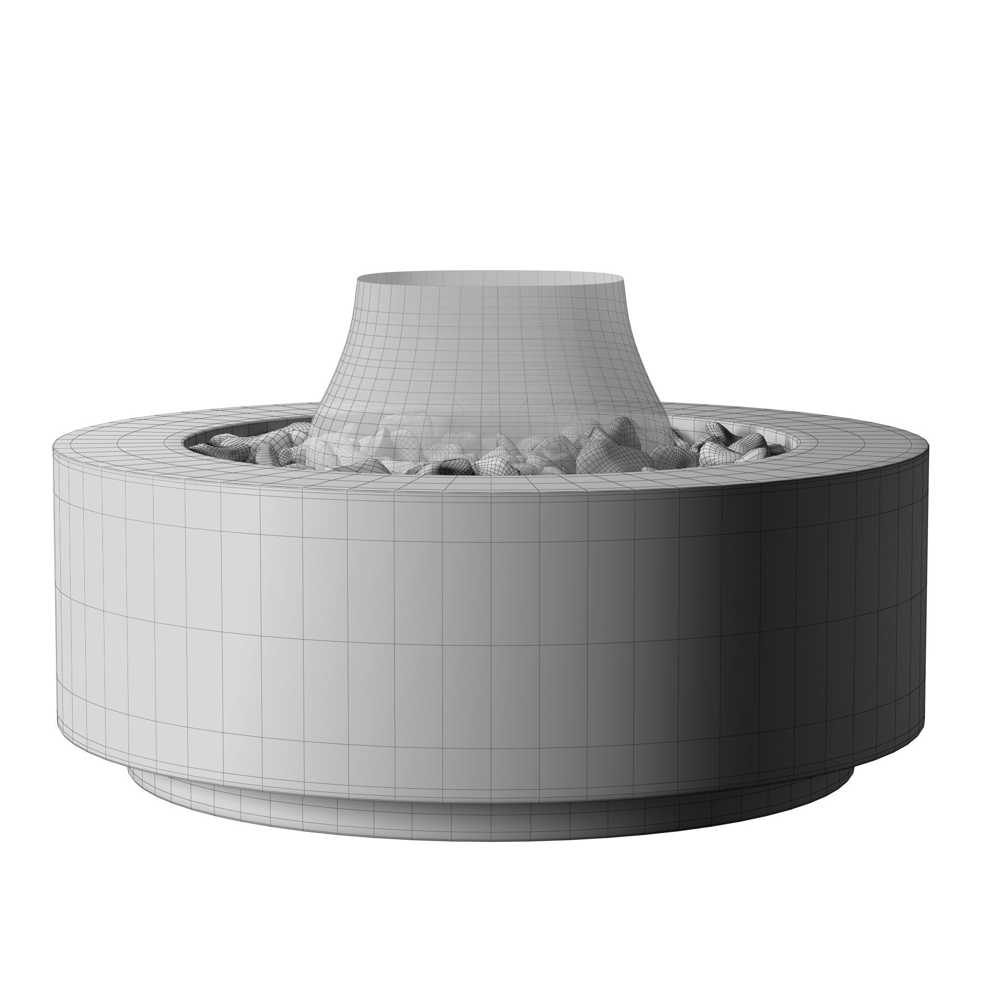 SALENTO ROUND FIRE TABLE 3D model_6