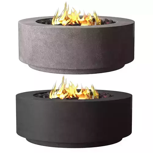 SALENTO ROUND FIRE TABLE