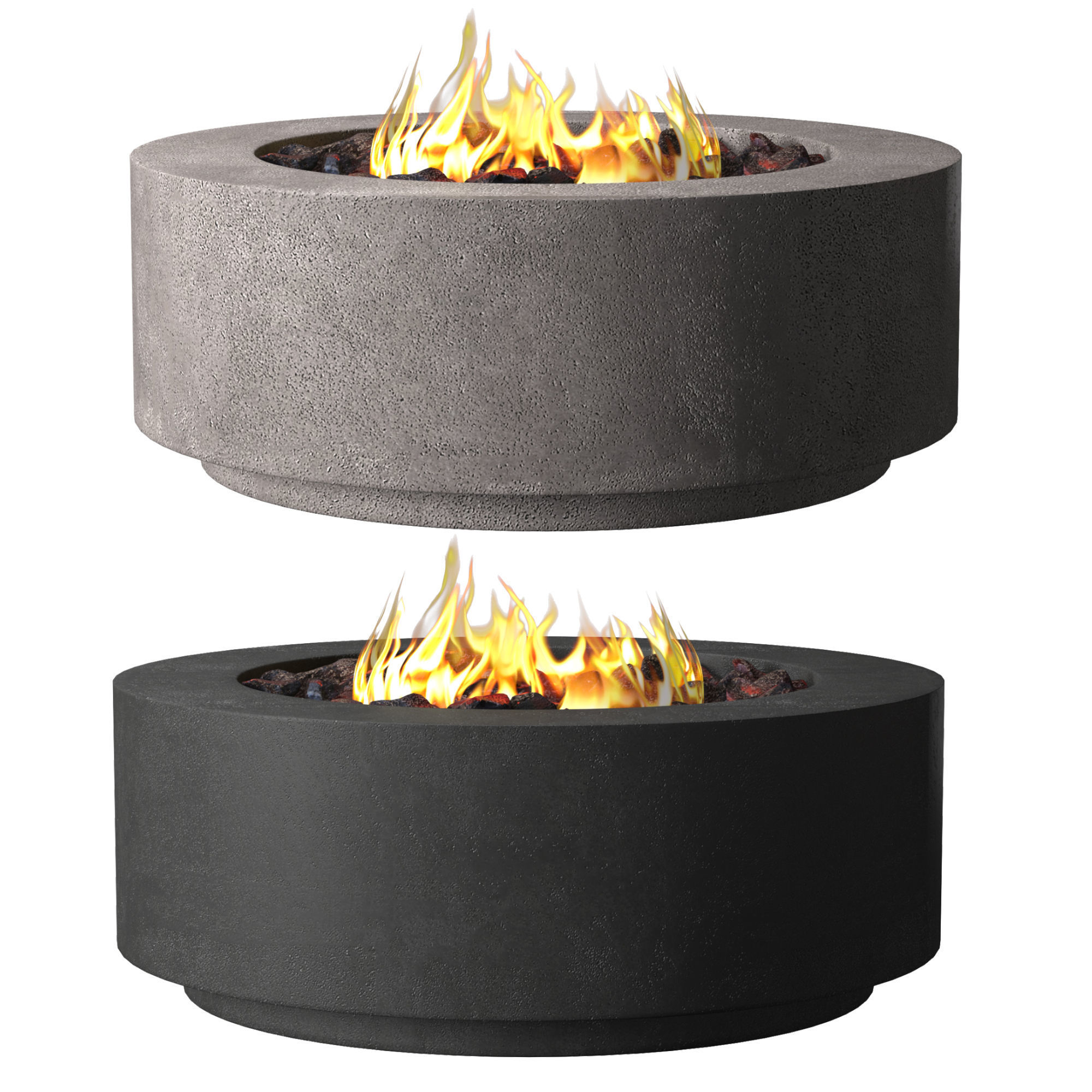 SALENTO ROUND FIRE TABLE 3D model_5