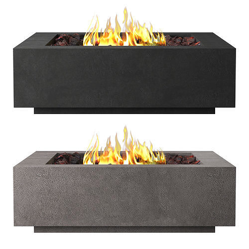 SALENTO SQUARE FIRE TABLE 3D model