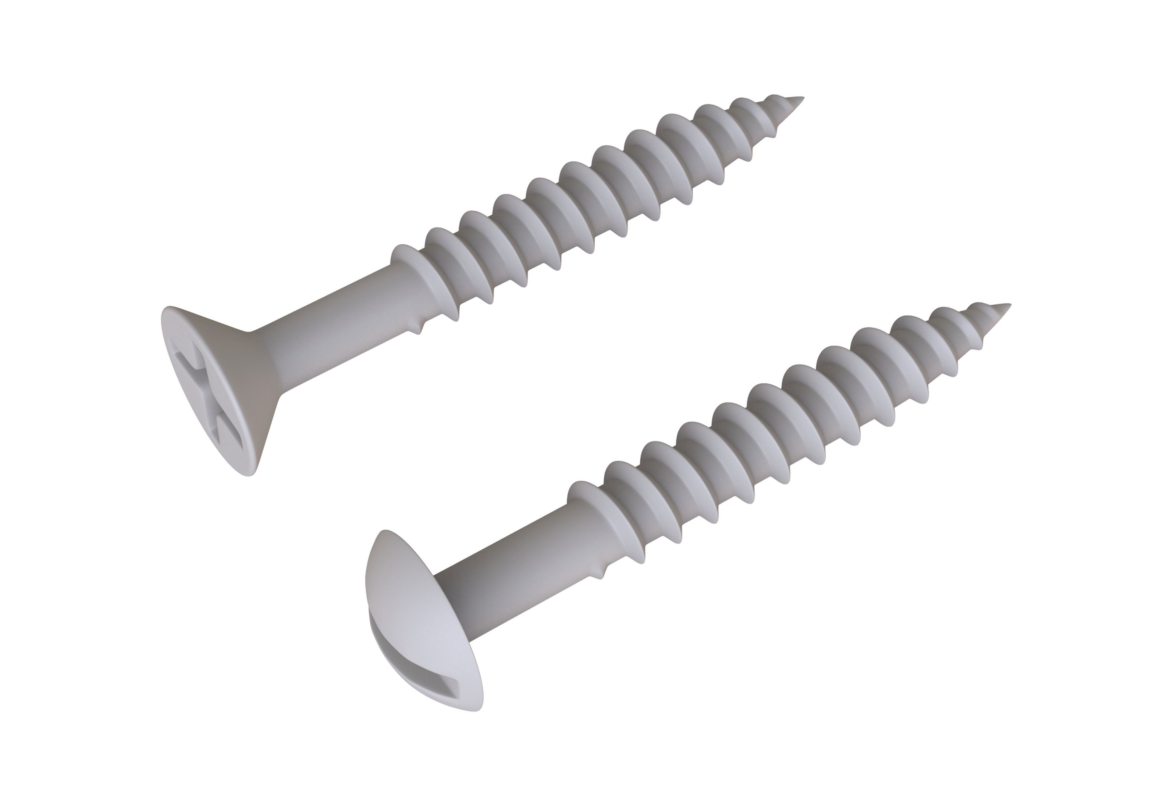 Wood Screws 3D Model 3D model_5