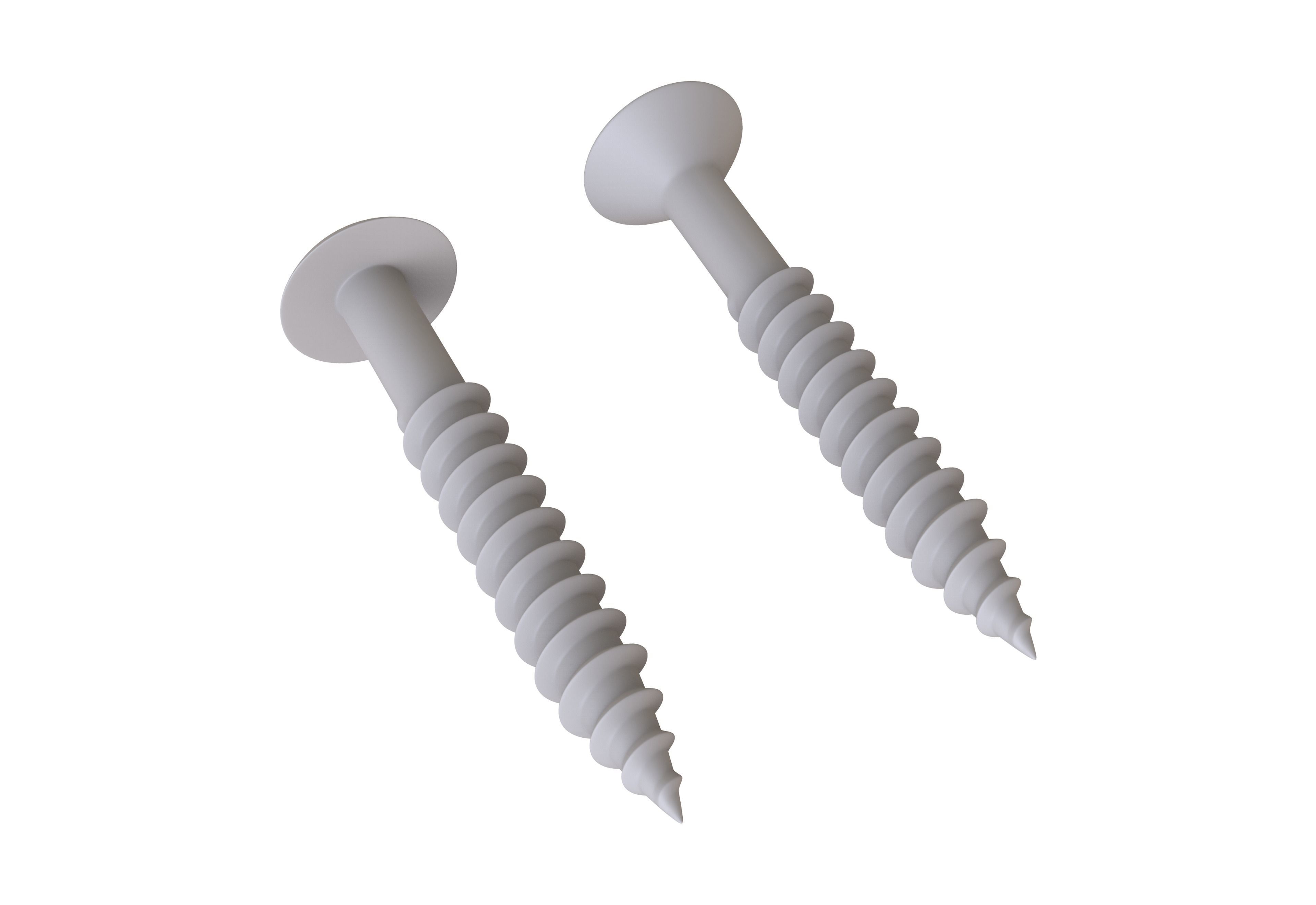 Wood Screws 3D Model 3D model_8