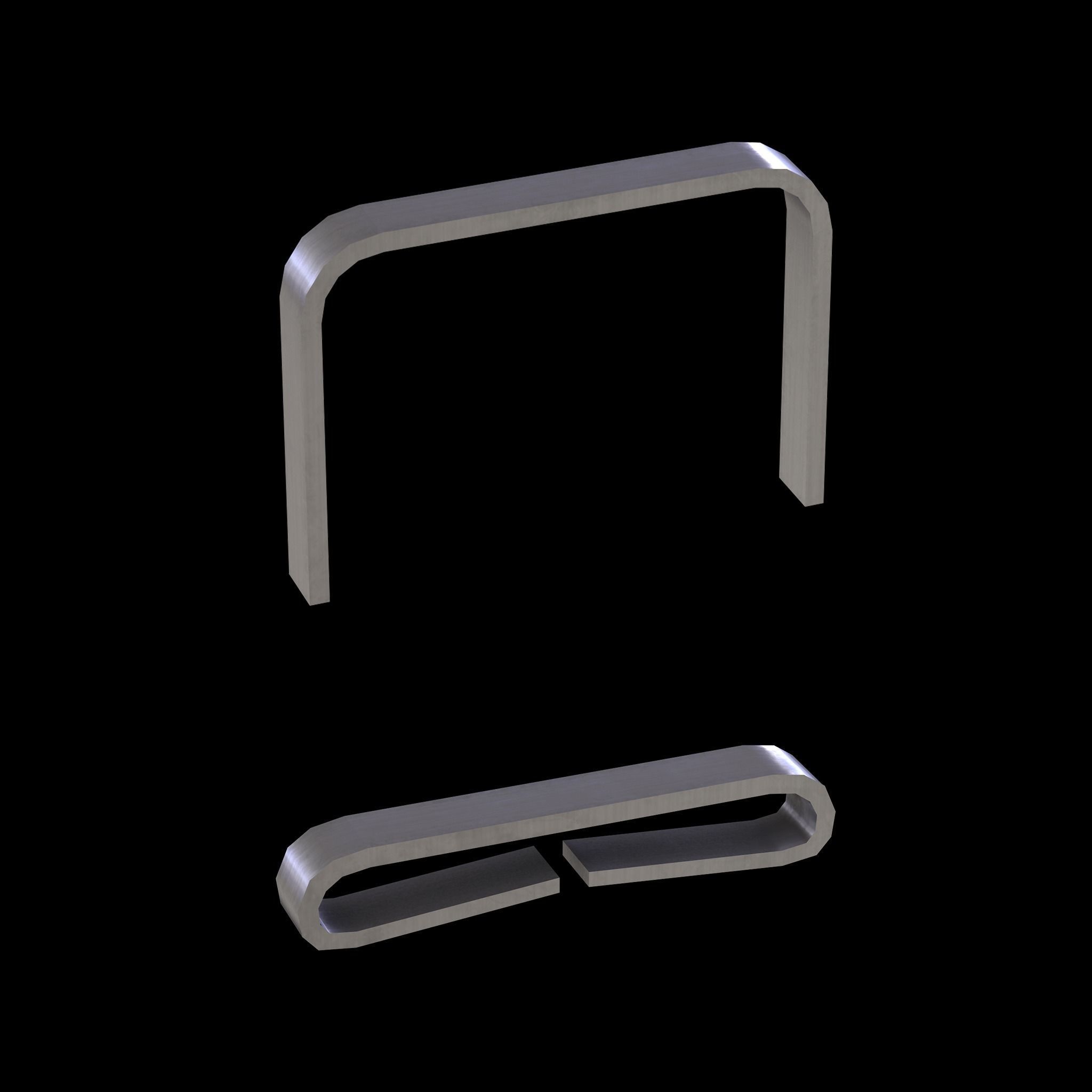 Staples Low-poly 3D model_4