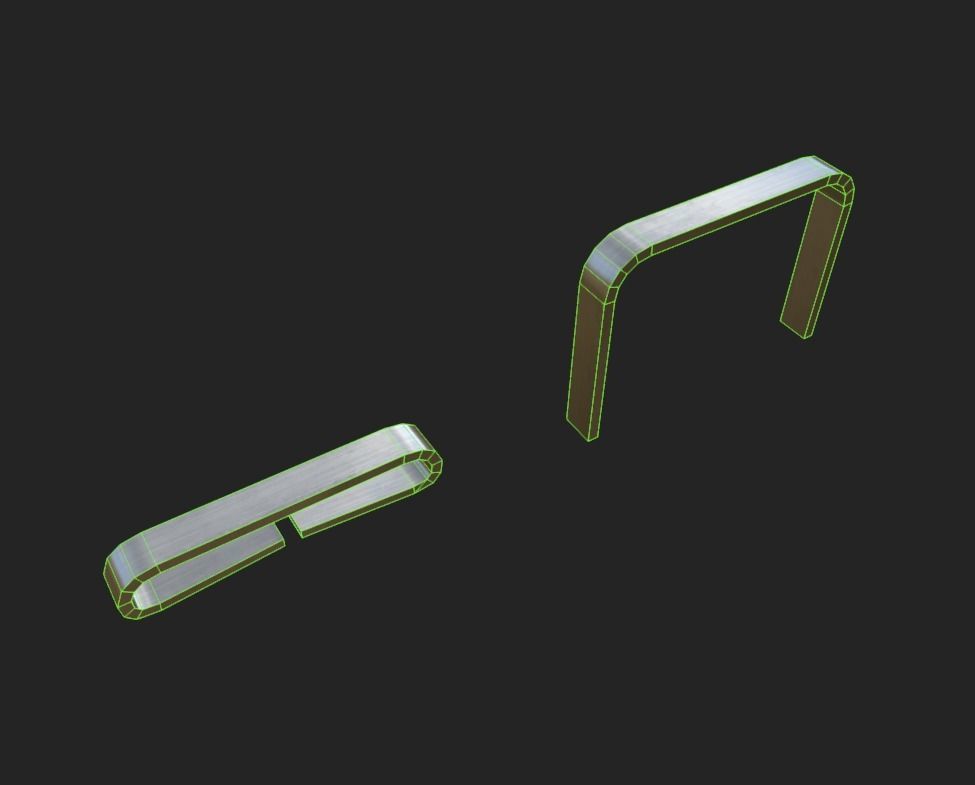 Staples Low-poly 3D model_6