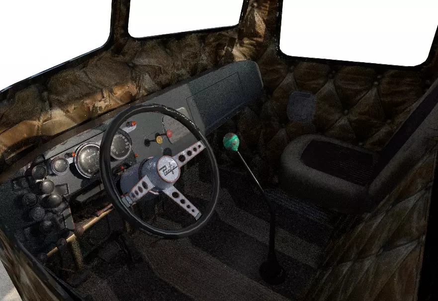 Pacific P9 6x4 3D model