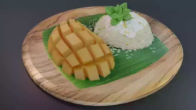 Mango sticky rice