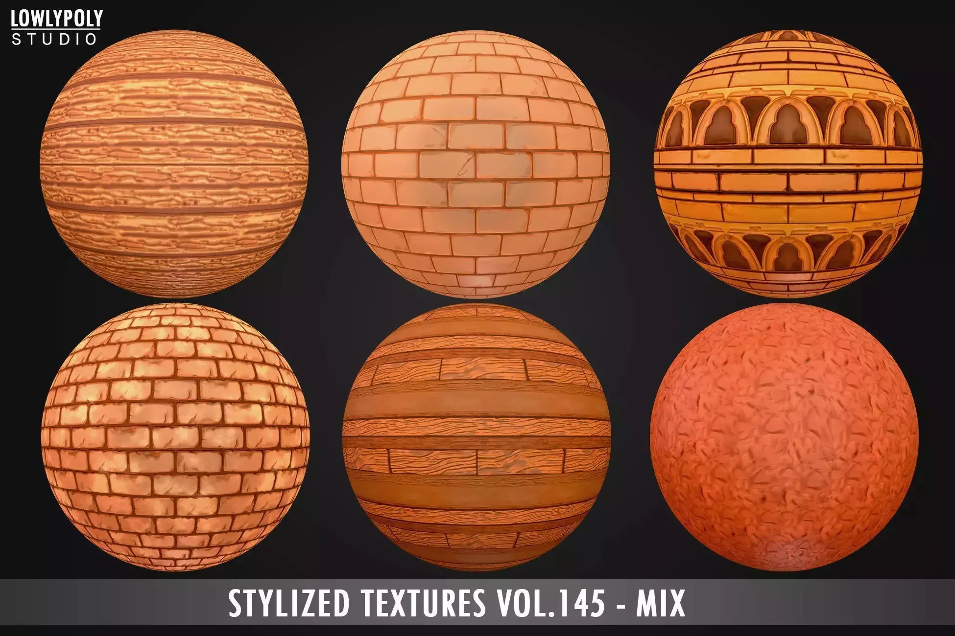 Mix Vol 145 - Stylized Textures Texture_0