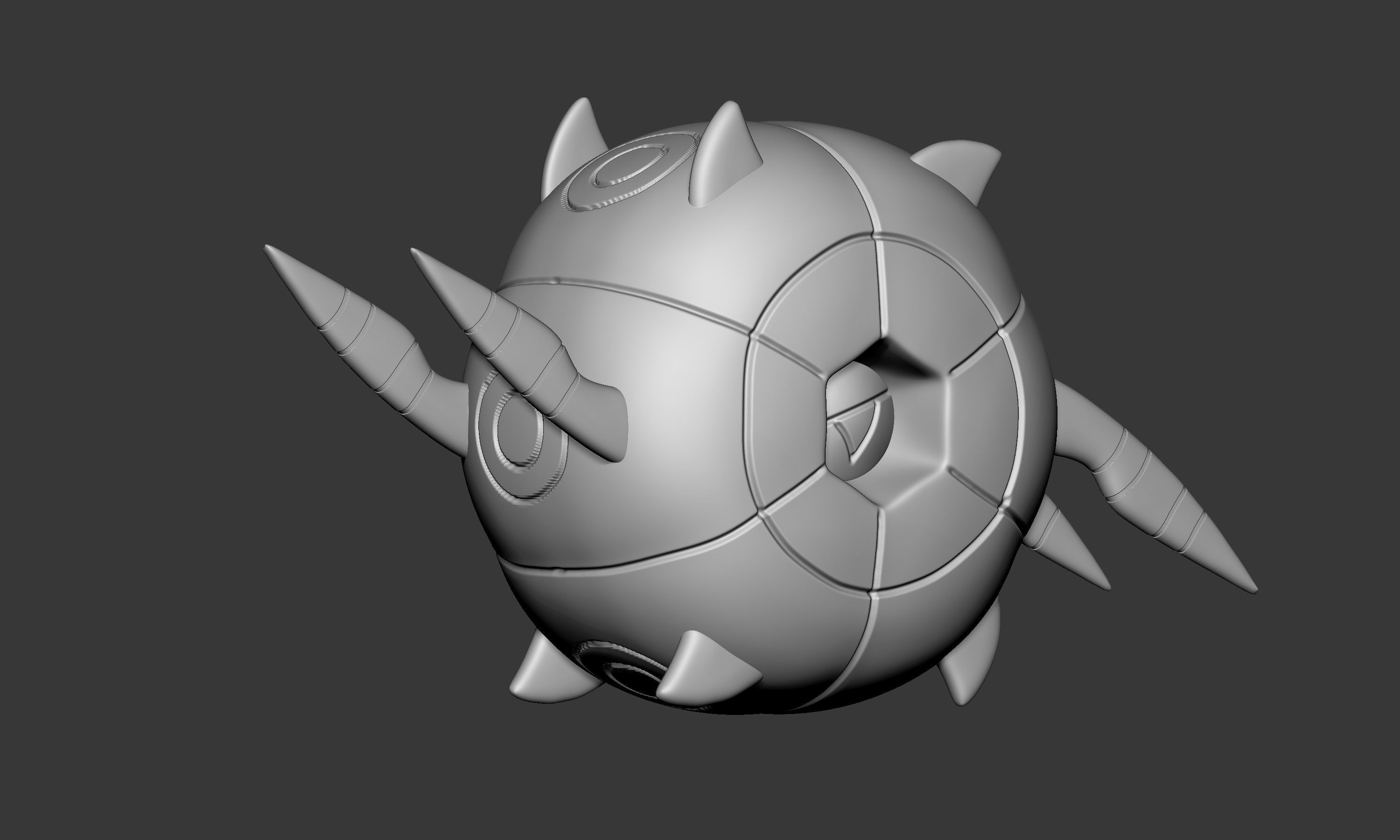 Pokemon - Whirlipede 3D print model_3