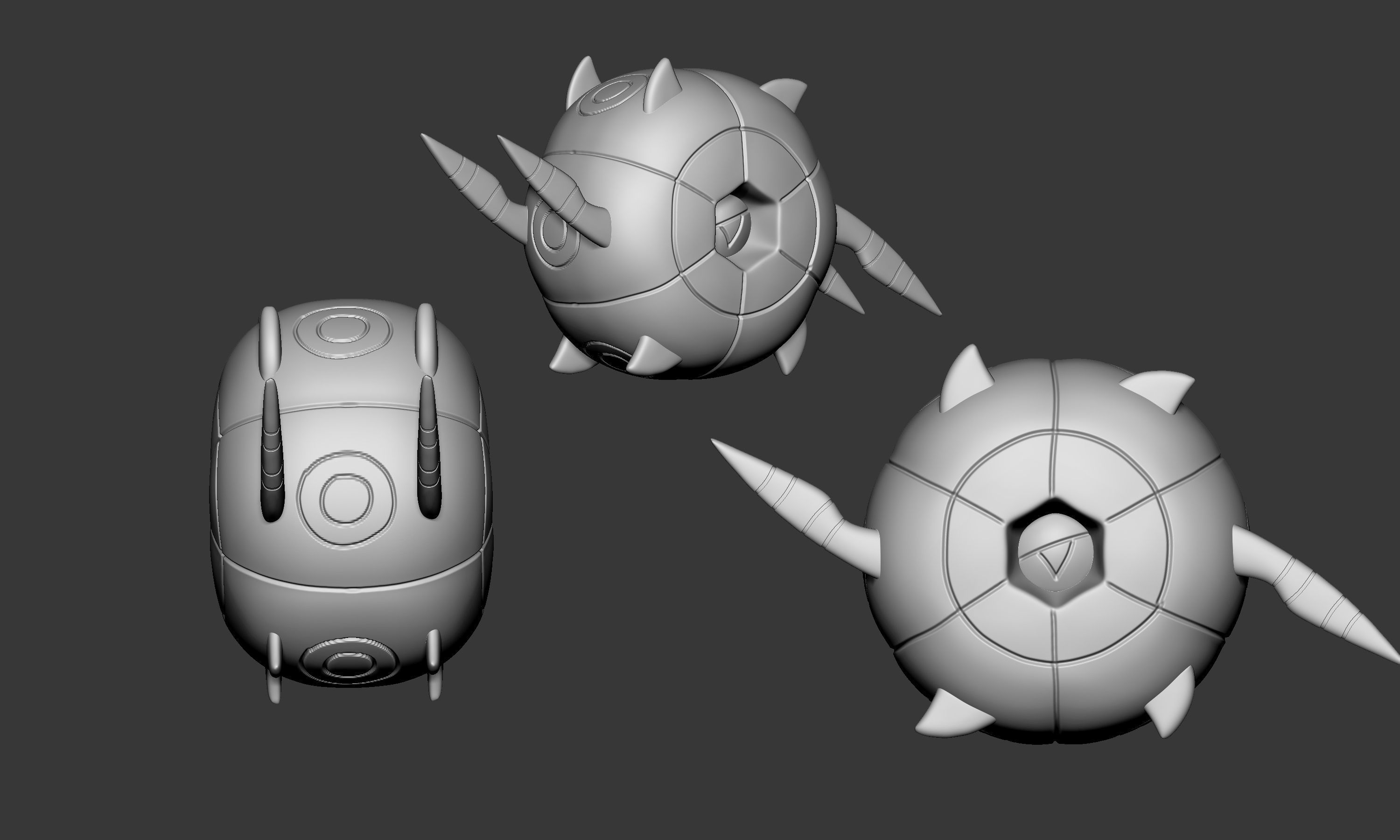 Pokemon - Whirlipede 3D print model_4