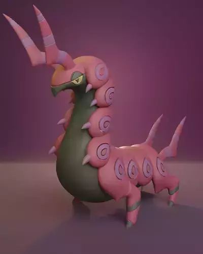 Pokemon - Scolipede 3D print model