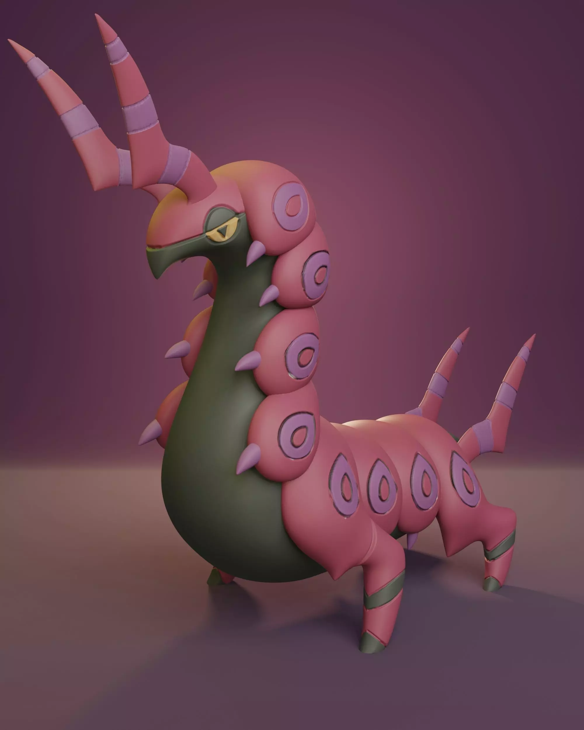 Pokemon - Scolipede 3D print model_0