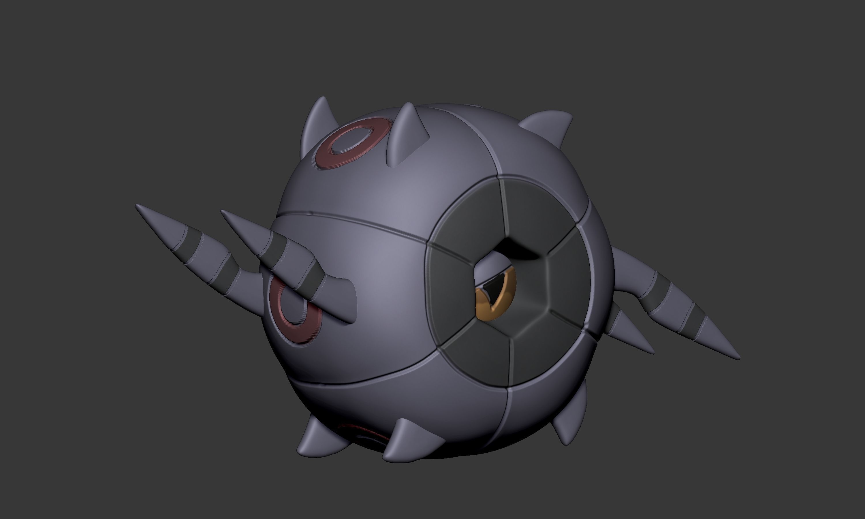 Pokemon - Venipede Whirlipede and Scolipede 3D print model_17