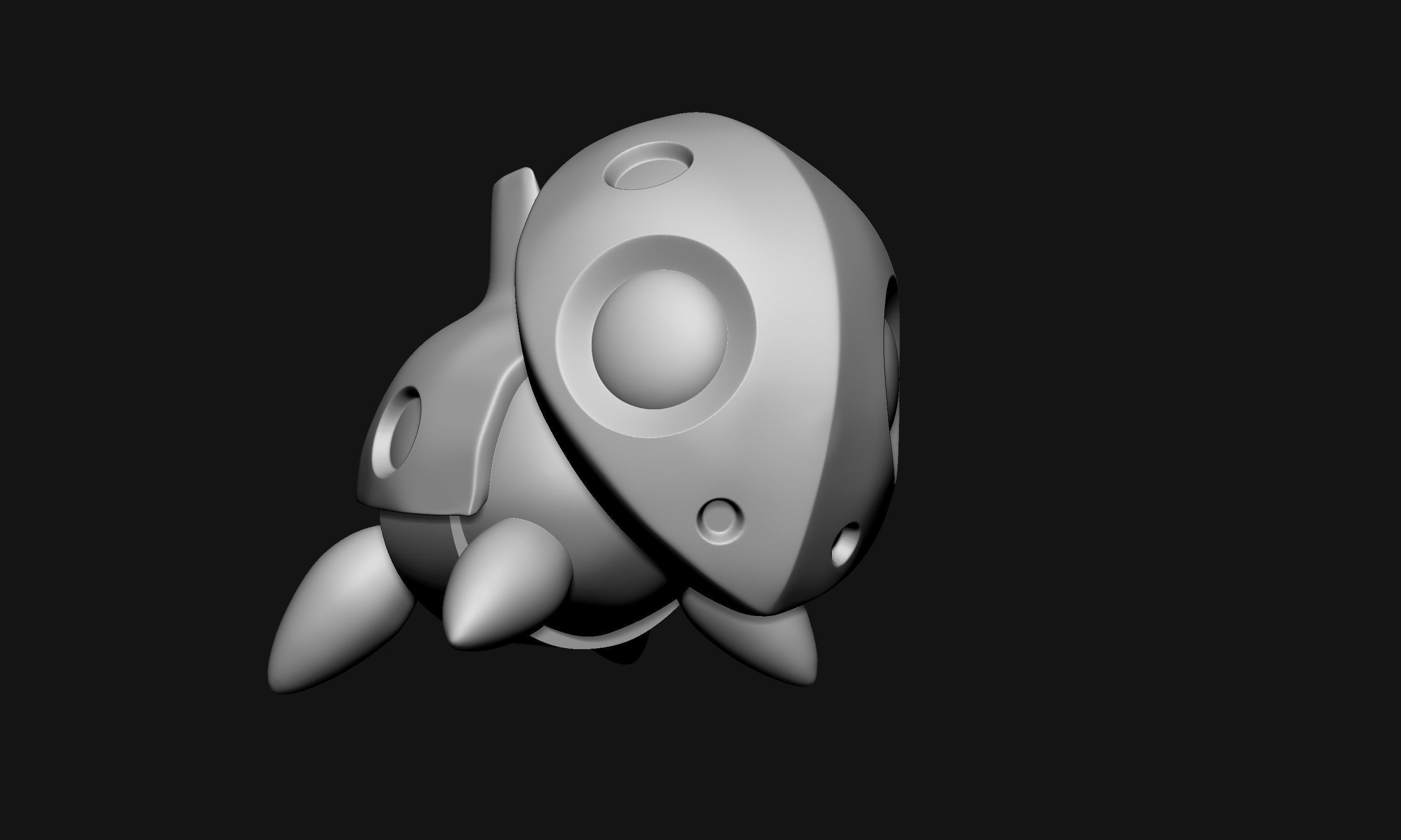 Pokemon - Aron 3D print model_4