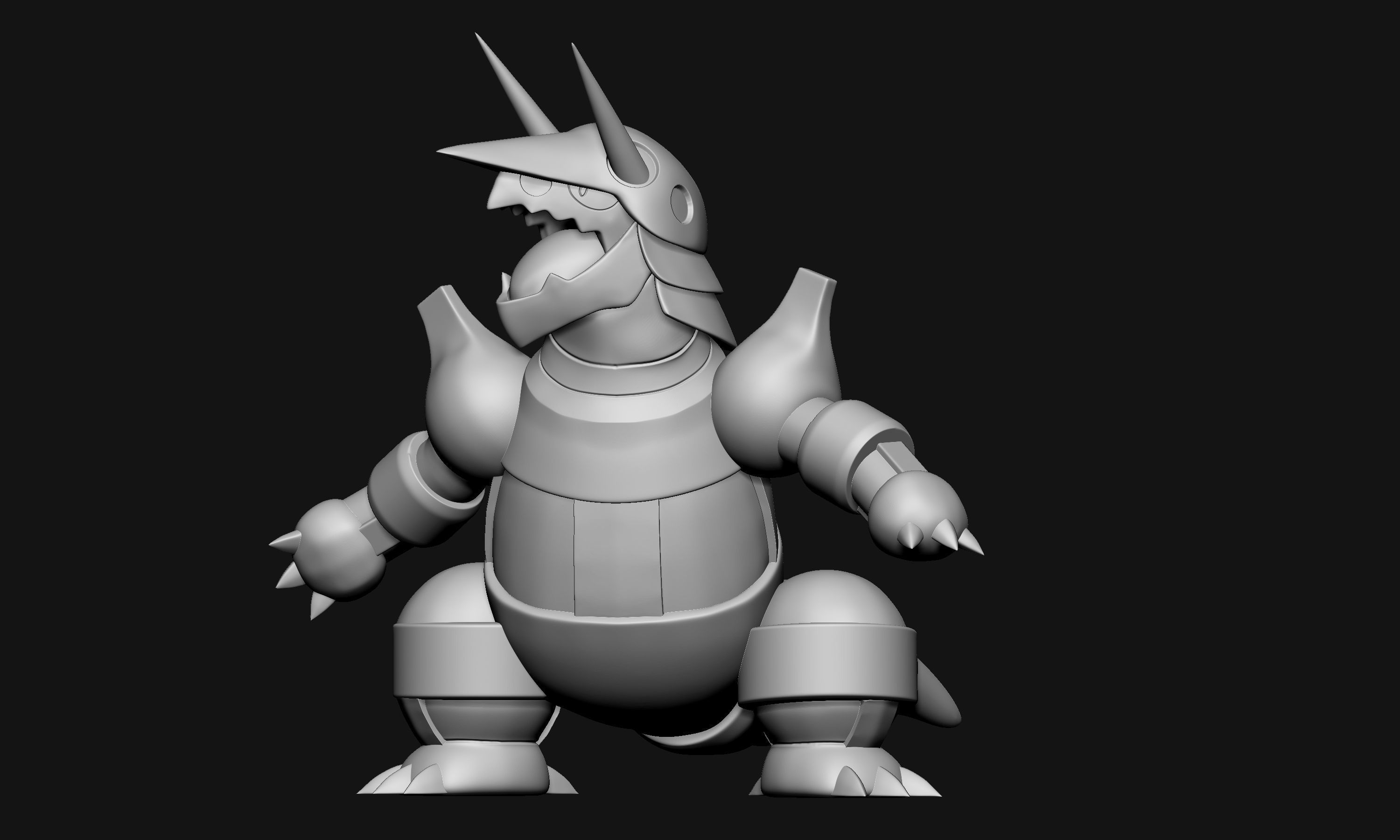 Pokemon - Aggron 3D print model_5