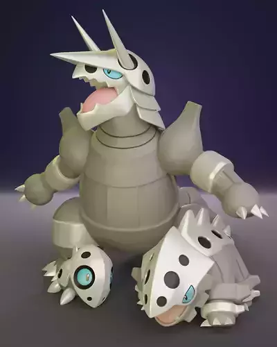 Pokemon - Aron Lairon and Aggron