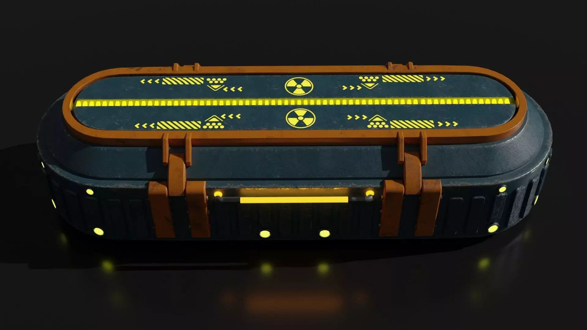 Sci-Fi Container 3D model