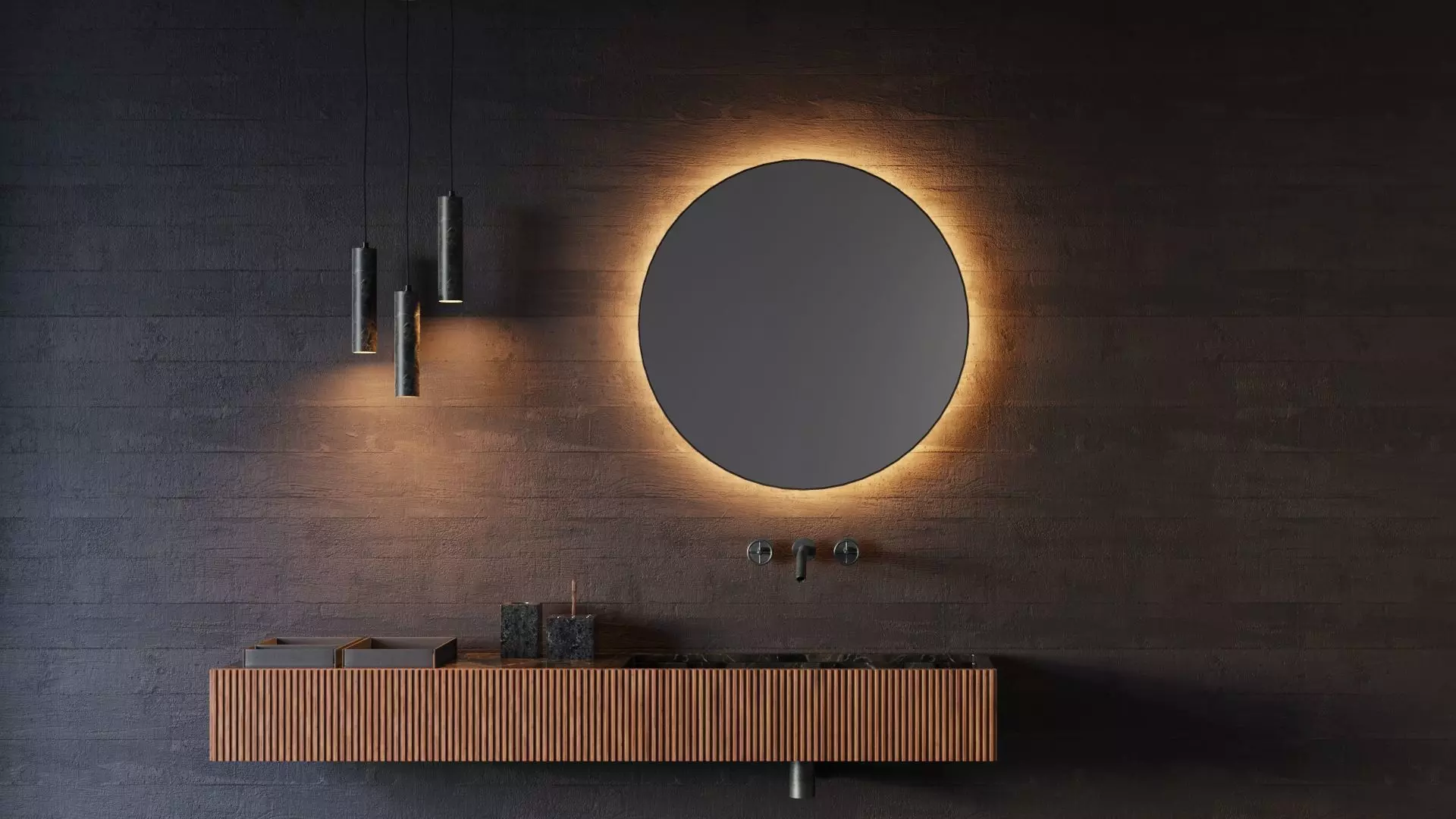 washbasin SALVATORI ADDA Rectangular washbasin 3D model_0