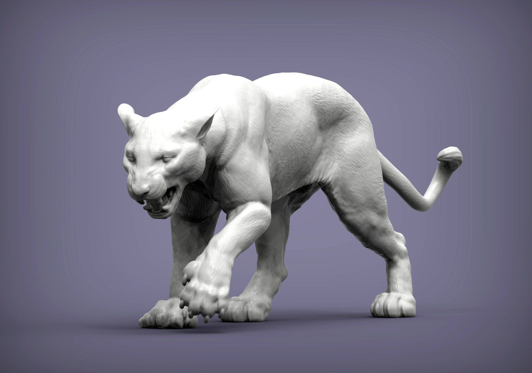 panther 3D print model_4