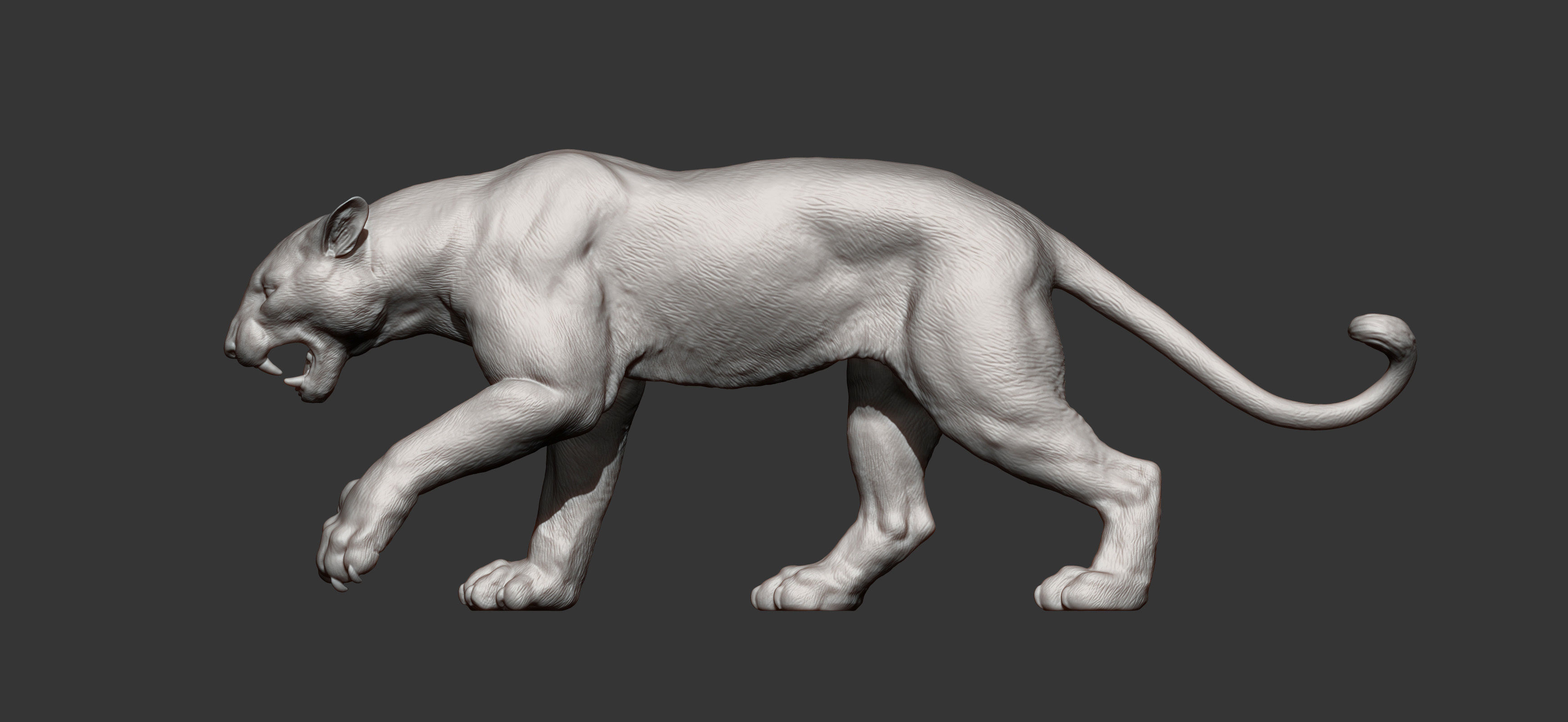 panther 3D print model_10