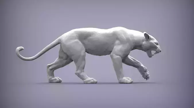 panther 3D print model