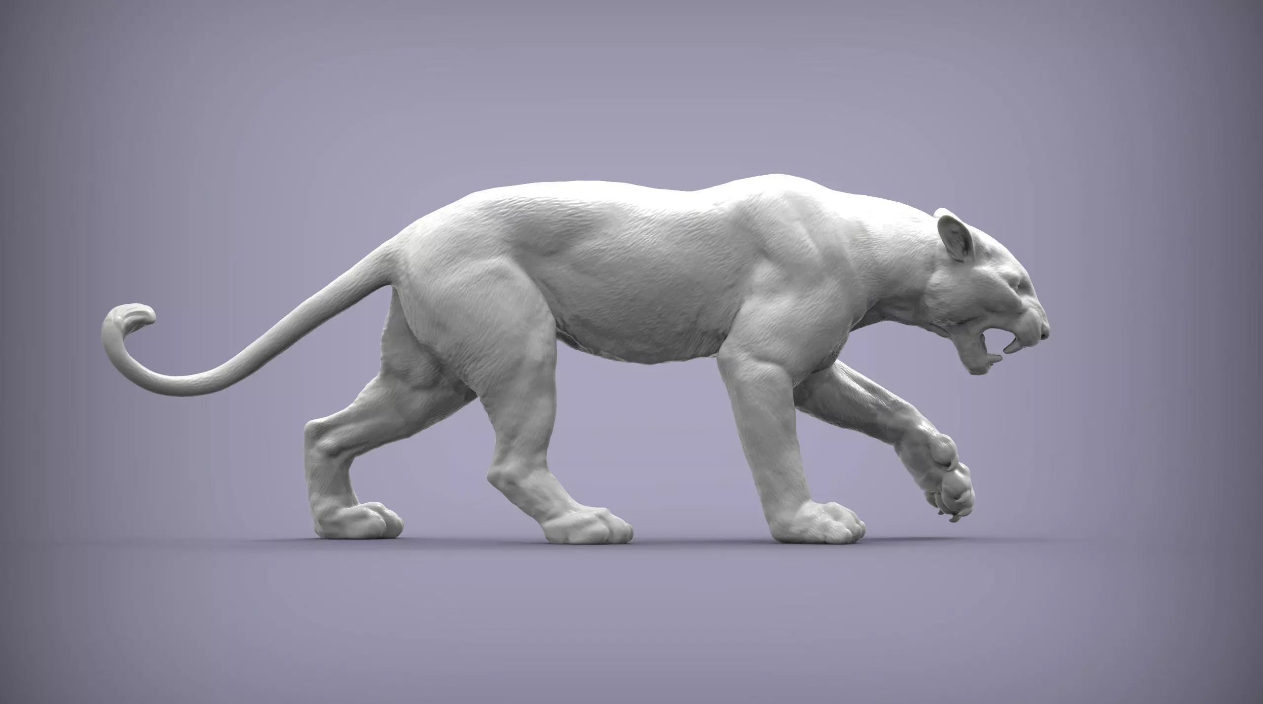 panther 3D print model_0