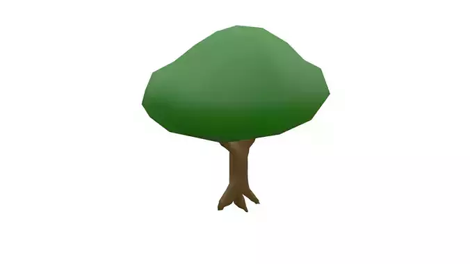 Simple tree - Low poly