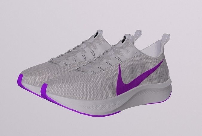 NIKE RUNNING SHOES PBR Low-poly 3D model
