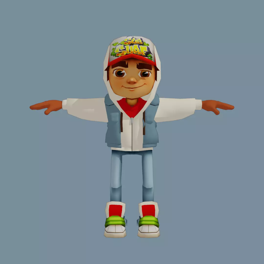 this is subway in game playstor  3D model_0