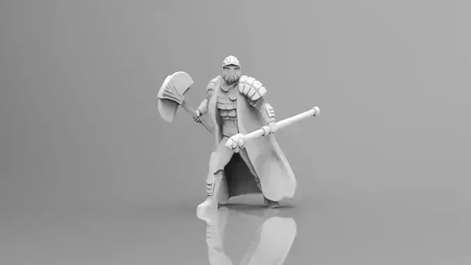 Indomitable Mandarin Leader 3D print model