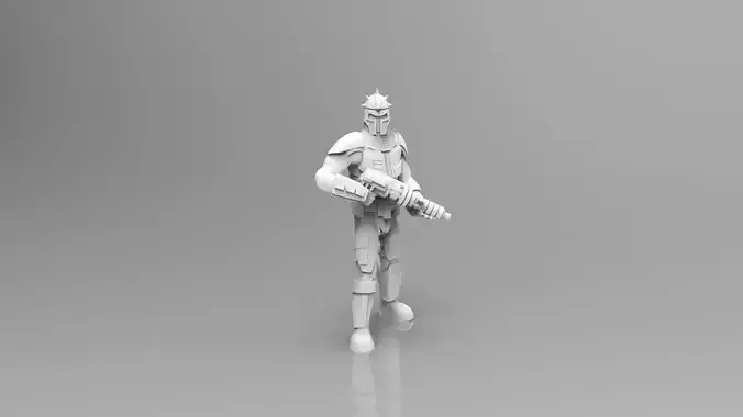 Lesser Mandarin Leader 3D print model