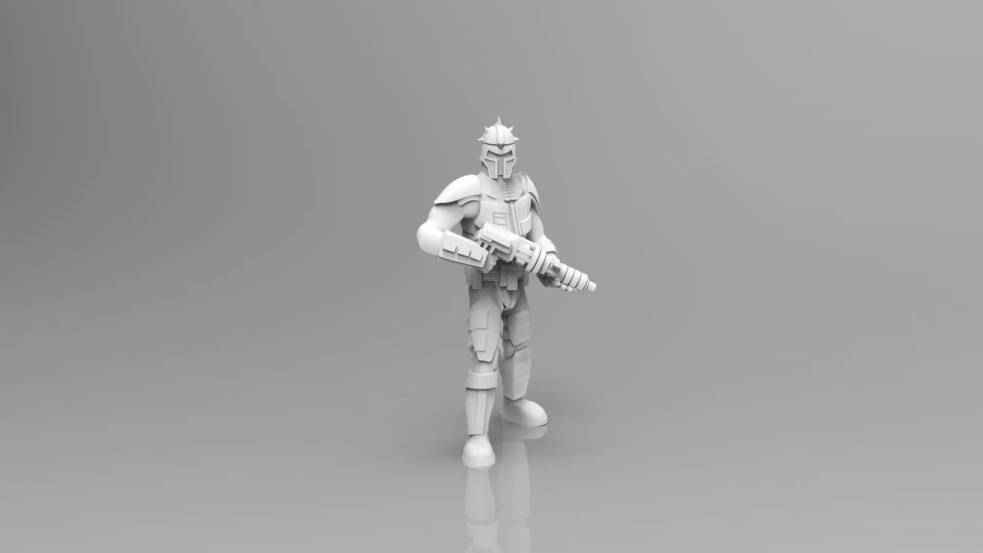 Lesser Mandarin Leader 3D print model_0