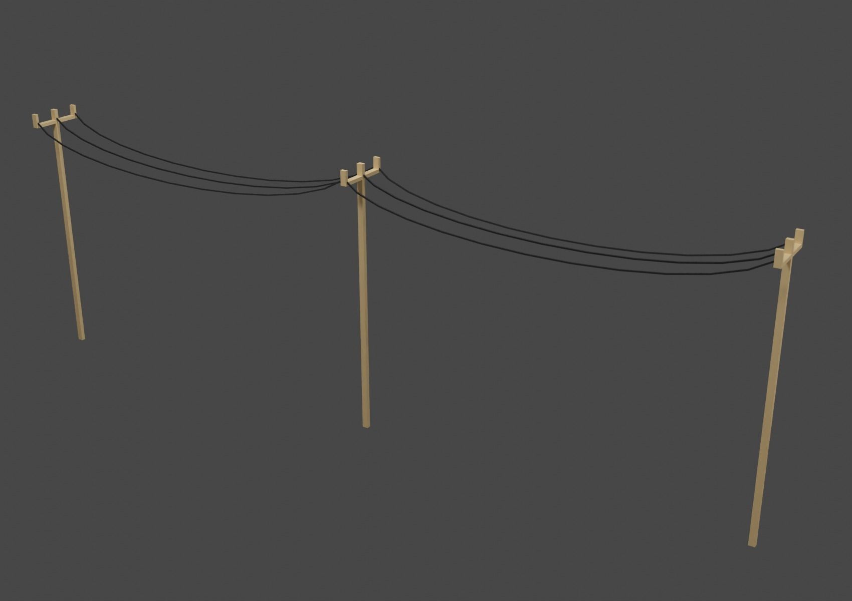 Downtown Building Pack 3D model_2