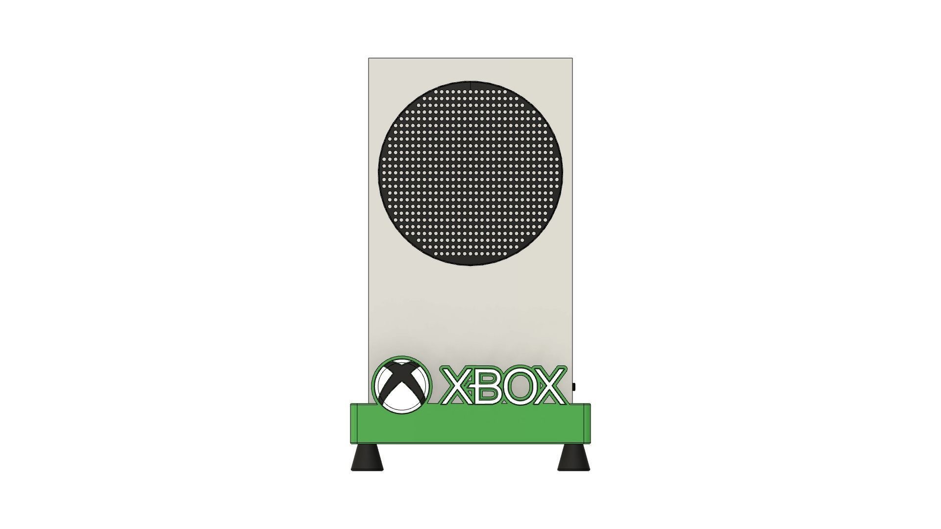 Xbox Series S Stand Console 3D print model_2