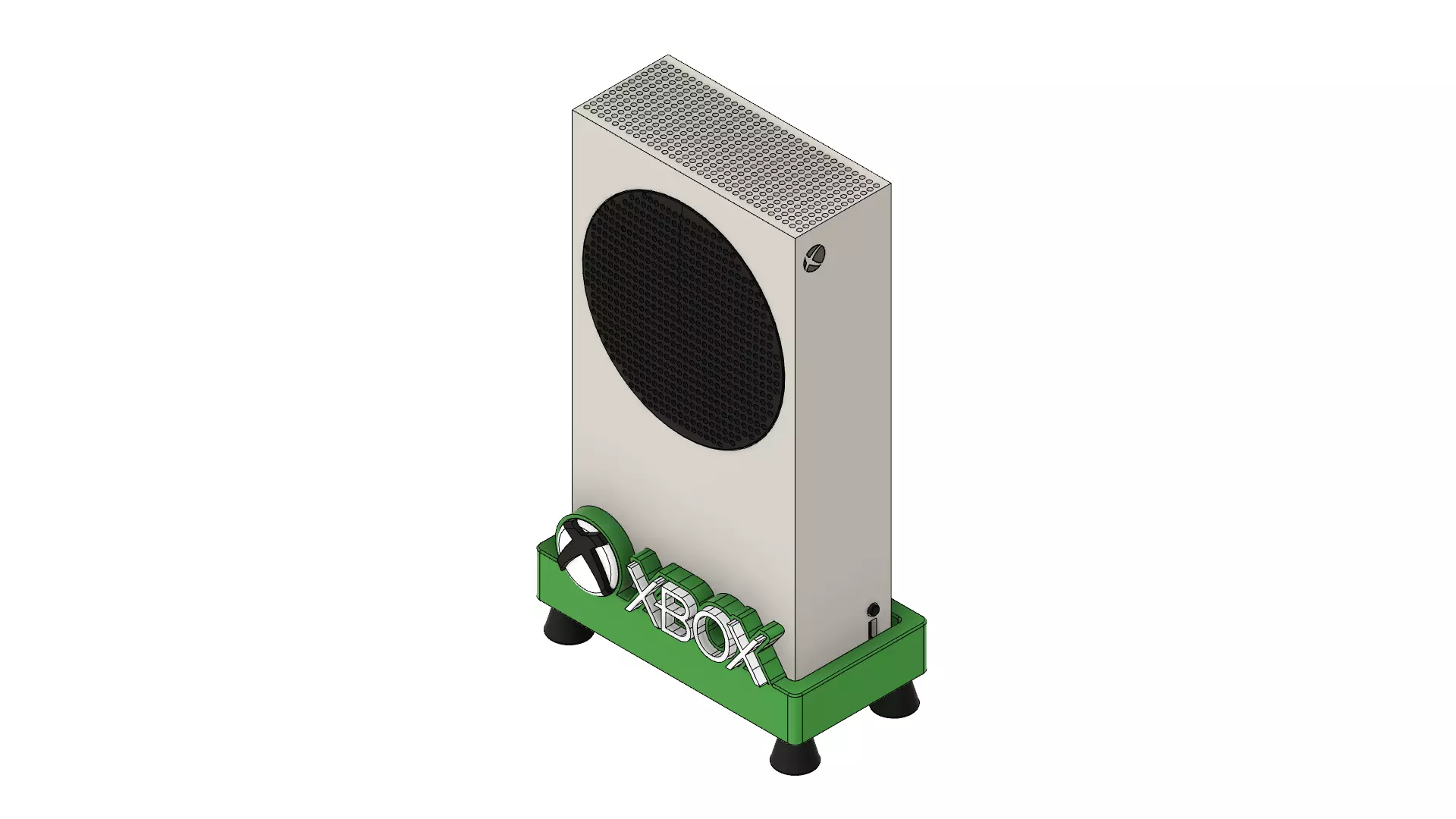 Xbox Series S Stand Console 3D print model_0